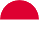 インドネシアの国旗アイコン