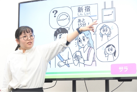 目的別コース設定とレベル別のクラス別け